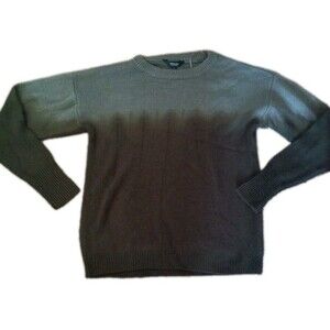 Vera Wang SIMPLY VERA Pullover Sweater Sz Large Green Ombre Womens Contemporary